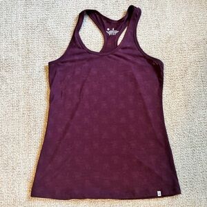 Pyscho Bunny Womens Maroon Tank Top - size M